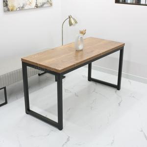 LPM 코팅 상판 업소용 4인용 식탁 1400 x 600 타공 가능 고기 불판 테이블