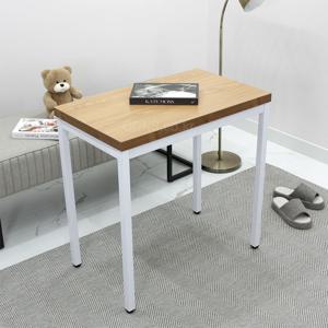 소형 카페 인테리어 2인용 식탁 800 x 500 철제 DIY 미니 사이즈 좁은 까페 탁자