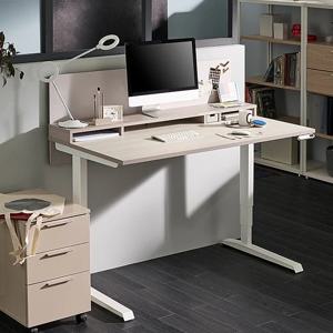 플러스 모션데스크 1400 선반형_120(매장가구)