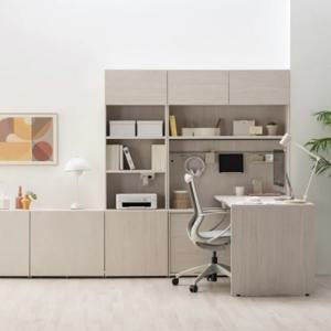 유닛 h형 책상세트 1200(매장가구)