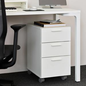 블랭크 3단 이동서랍장(매장가구)