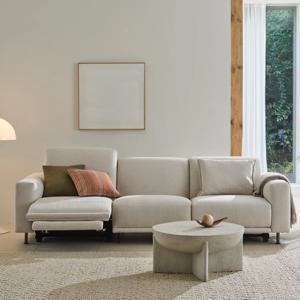 MVME 리프 패브릭 리클라이너 4인(2종/택1)(매장가구)