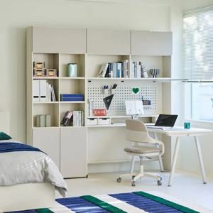 조이S 2 6단 단독책상세트 (매장가구)