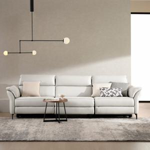 MVME 뉴시어터 천연가죽 리클라이너 4인 (매장가구)