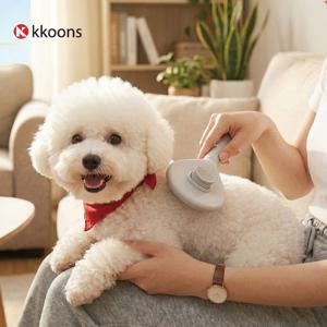 안아픈 고양이빗 강아지빗 털갈이빗 털제거 핀브러쉬 비숑빗 푸들빗