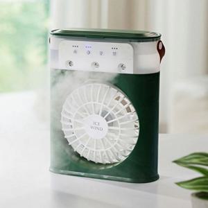 얼음골 빙풍기 탁상용 선풍기 이동식 냉풍기 가정용 수냉식 에어컨 캠핑용 에어쿨러