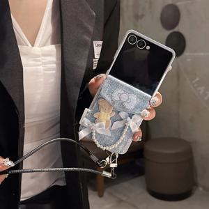 갤럭시 Z 플립7 플립6 플립5 플립4 플립3 FE 케이스 가죽어깨끈 카드수납