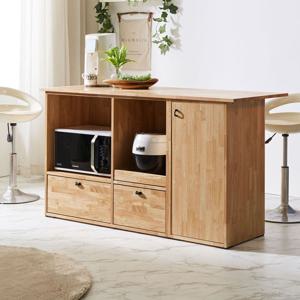 이모션 1500 UV도장 고무나무 원목 홈바 / 아일랜드식탁