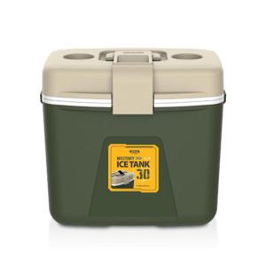 코멕스 아이스탱크 밀리터리그린 아이스박스 캠핑 쿨러박스 30L (+아이스팩)