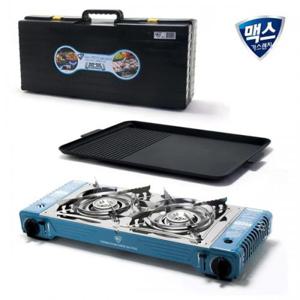 투버너 2구 불판포함 가스렌지 세트