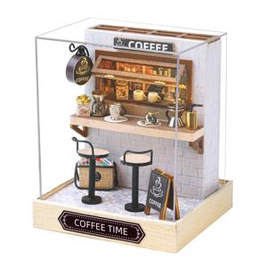 DIY 미니어처 미니 스토어샵 - 커피타임