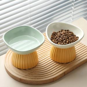 세라믹 강아지 고양이 밥그릇 물그릇 3color