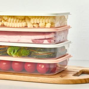 슬림팩 냉동실정리 소분용기 1.2L 4P