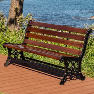 꽃무팔벤치 목재 주물 학교 아파트 편의점 휴게소 야외 의자 등벤치