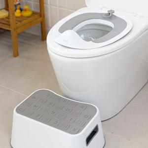 큐티슬림 유아 변기커버+스페이스 디딤대 아기변기시트 배변훈련 세면대 화장실 발디딤대 발판