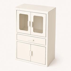 파스텔 철제 미니 캐비닛 수납정리함