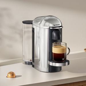 공식 버츄오플러스 크롬 에디션 캡슐커피머신 + 웰컴캡슐포함