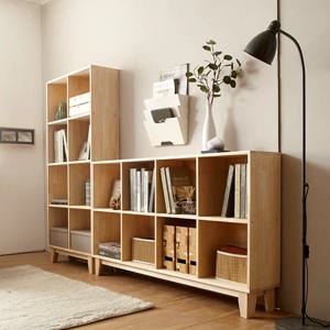 쏘론 가로세로 원목책장 1400 GM189C