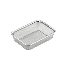 스텐 사각 채반 채망 20X15cm M