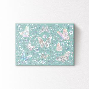 풍수 자개 그림 레트로 나전칠기 대형 액자_나빌레라 MINT