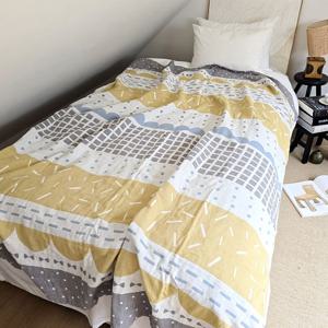 샌드웨이브 소프트 거즈 블랭킷 겸 이불 소파커버