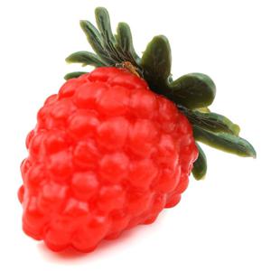 산 딸기 모형 레드 3.4cm 2개 과일모형