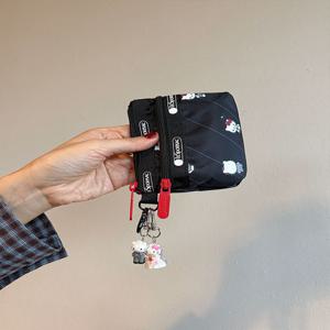 Little Tail Pouch 레스포삭 헬로키티 미니 카드지갑 파우치 키링