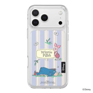 디즈니 아이폰 17 프로 맥스 크리스탈 푸우 허니워크 케이스