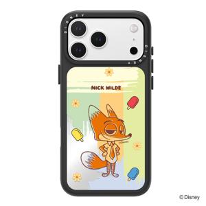 디즈니 아이폰 17 미러 디자인 주토피아 비비드 글라스 케이스