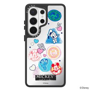 디즈니 갤럭시 S26 미러 디자인 미키앤프랜즈 팝스탬프 케이스