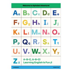 Alphabet Poster 02 알파벳 컬러풀 ABC 포스터