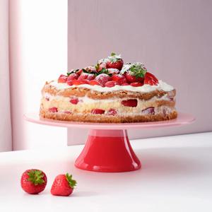조이 케이크 접시 29cm (딸기 스무디)