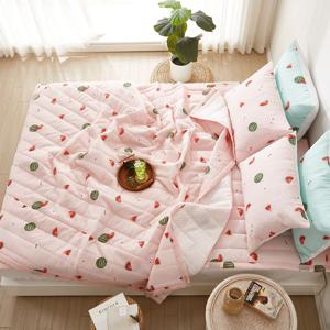 상큼톡톡 시원한 여름 시어서커 얇은 누빔이불 여름이불세트 2size 6color