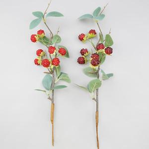 산딸기 모형 가지 36cm 과일모형