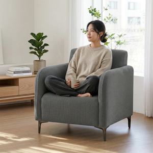 고탄력 방수 와플 소파 커버 쇼파 덮개 천갈이 가죽 리폼 1인