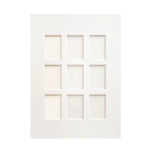 A2 9구액자프레임용 매트보드, 4x6사진 9장 배열 콜라주 웨딩사진 돌잔치 포토테이블