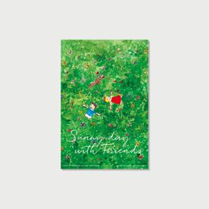 써니 데이 위드 프렌즈 엽서(Sunny Day with Friends Postcard)