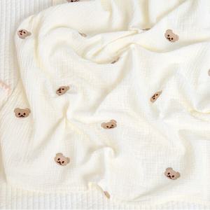 아기 유아 사계절 순면 이불 신생아 낮잠이불 거즈 쿨토퍼 모달 애착 엠보싱 블랭킷