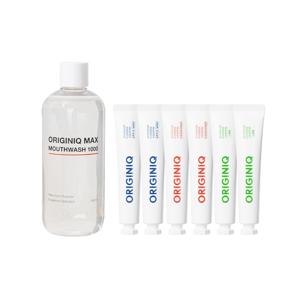 치약 불소 고불소 입냄새 1450ppm 6개 세트 + 가글 1개