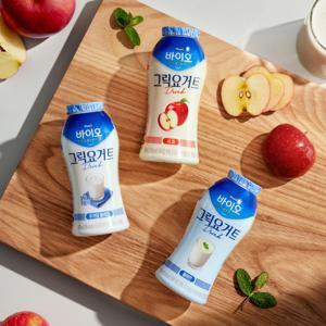 매일바이오 그릭요거트 drink 150ml 3종 12입(사과/플레인/무가당플레인)