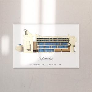 액자 Couvent de La Tourette / 르 코르뷔지에(Le Corbusier)