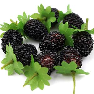 산딸기 모형 블랙 2.2cm 9개 과일모형