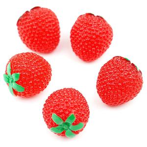 산딸기 모형 라즈베리 레드 2cm 5개 과일모형 RR