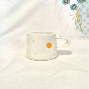 감귤 손그림 머그 250ml