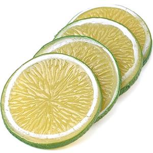 슬라이스 조각 스위트 자몽 모형 메로골드 7.5cm 4개 과일모형 UR