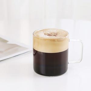 내열유리 핸들 머그컵 360ml 2P