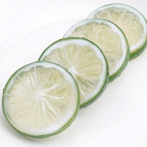 오리지널 슬라이스 라임 모형 그린 5cm 4개 과일모형 UR
