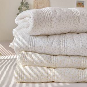 미니봉봉 아사 60수 순면 간절기 얇은 여름 차렵이불단품 SS/Q 3colors