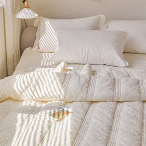 미니봉봉 아사 60수 얇은 순면 간절기 여름 차렵이불세트 SS/Q 3colors