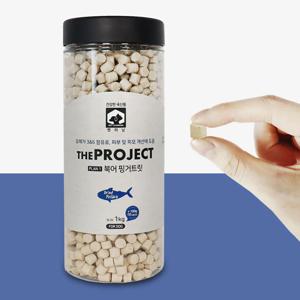 강아지트릿 노즈워크 훈련용 간식 핑거트릿 1.1kg 북어